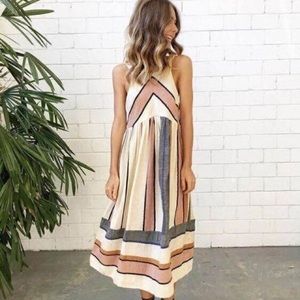 Eliana - Casual Striped Dress